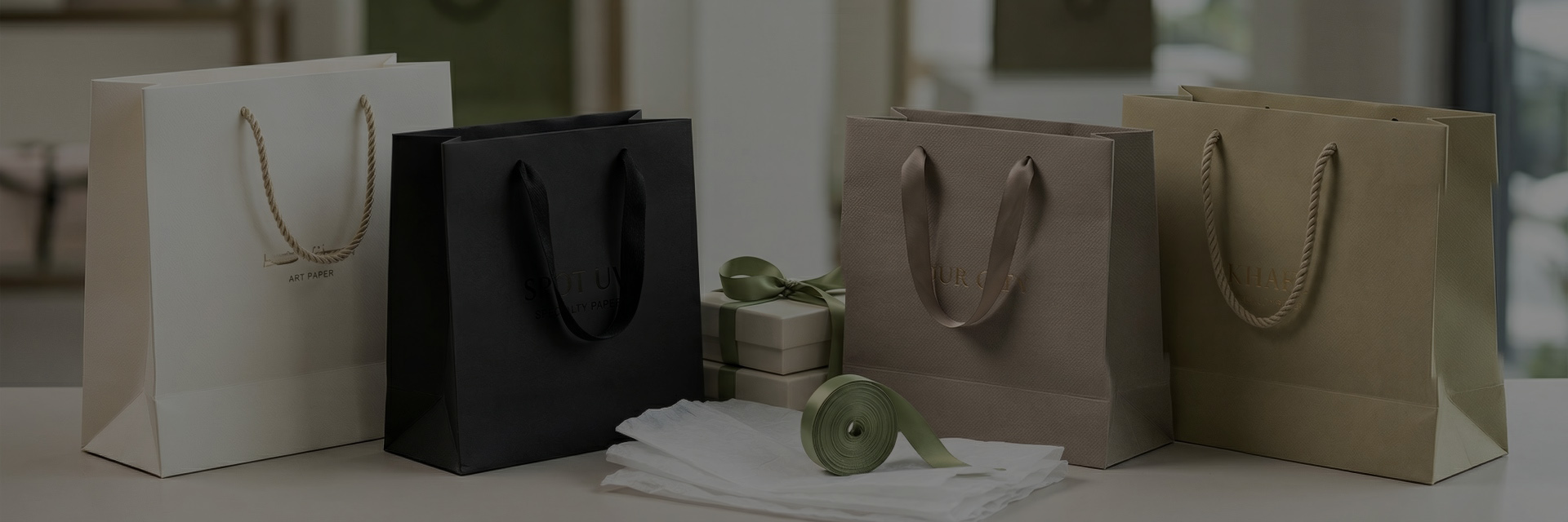 Custom Shopping Bags & Gift Bags