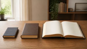 How big is the Bible shown as unbranded editions in compact and large formats